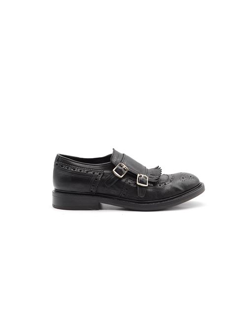 DOPPIA FIBBIA NERO ZANFRINI | GH 011VBLK
